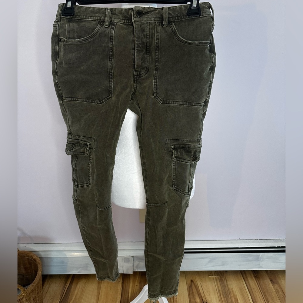 Free People skinny cargo pants